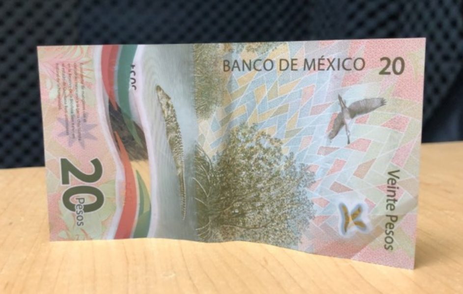 Eligen al billete de 20 pesos como el más hermoso de América Latina