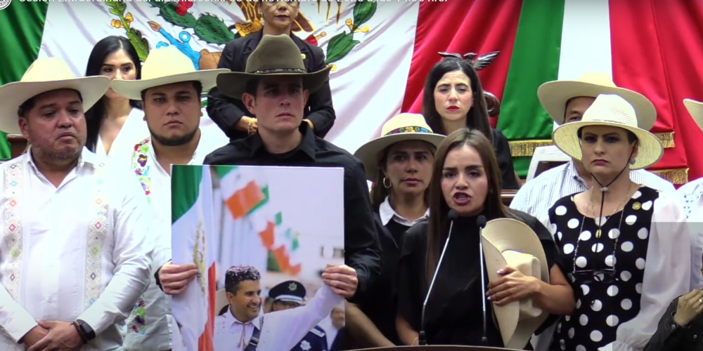 Rinde protesta Grecia Quiroz; Sheinbaum promete apoyo para Uruapan